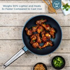 Westinghouse Performance Series - Wokpan Inductie - 28cm Luxe Wok Met Deksel - Blauw - Geschikt Voor Alle Warmtebronnen -Kookpot Serie Winkel 1200x1200 266
