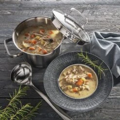 Sola Pannenset Diamond - 4 Delig - Ø 16,16,18,20 Cm - Zilver - RVS - Sandwichbodem 17 Sola Pannenset Diamond - 4 Delig - Ø 16,16,18,20 Cm - Zilver - RVS - Sandwichbodem -Kookpot Serie Winkel 1200x1200 409