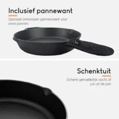 Ocina Gietijzeren Pan – ø30,5cm - Skillet - Koekenpan – Hapjespan – Koekenpan Inductie – Koekenpannenset - Gietijzeren Pan Bbq - Gietijzer 14 Ocina Gietijzeren Pan – ø30,5cm - Skillet - Koekenpan – Hapjespan – Koekenpan Inductie – Koekenpannenset - Gietijzeren Pan Bbq - Gietijzer -Kookpot Serie Winkel 1200x1200 429