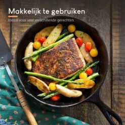 Ocina Gietijzeren Pan – ø30,5cm - Skillet - Koekenpan – Hapjespan – Koekenpan Inductie – Koekenpannenset - Gietijzeren Pan Bbq - Gietijzer 17 Ocina Gietijzeren Pan – ø30,5cm - Skillet - Koekenpan – Hapjespan – Koekenpan Inductie – Koekenpannenset - Gietijzeren Pan Bbq - Gietijzer -Kookpot Serie Winkel 1200x1200 432