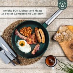 Westinghouse Performance Series - Koekenpan Inductie 28cm - Groen - Geschikt Voor Alle Warmtebronnen Inclusief Inductie En Ovenbestendig -Kookpot Serie Winkel 1200x1200 532