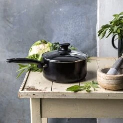 GreenPan Cambridge Steelpan 16cm - Zwart - Inductie - PFAS-vrij 27 GreenPan Cambridge Steelpan 16cm - Zwart - Inductie - PFAS-vrij -Kookpot Serie Winkel 1200x1200 747