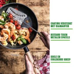 GreenChef Vintage Wokpan 28cm/3.7L - Zwart - Inductie - PFAS-vrij -Kookpot Serie Winkel 1200x1200 909