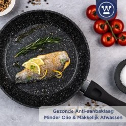 Westinghouse Koekenpan - Ø 30 Cm - Zwart Marmer - Geschikt Voor Alle Warmtebronnen Inclusief Inductie 15 Westinghouse Koekenpan - Ø 30 Cm - Zwart Marmer - Geschikt Voor Alle Warmtebronnen Inclusief Inductie -Kookpot Serie Winkel 1200x1200 92