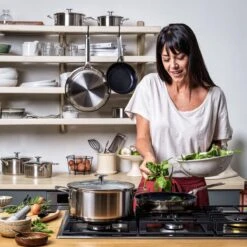 KitchenAid Stainless Steel Wok ø28cm - RVS - Inductie - Anti-aanbak -Kookpot Serie Winkel 1200x1200 934