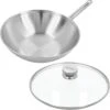 Demeyere Apollo 7 - Wok - 30 Cm - Met Glazen Deksel -Kookpot Serie Winkel 1200x1200 938