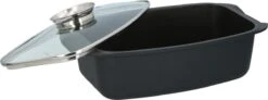 Alpina - Braadslede - Braadpan - Met Glazen Deksel - Aromaknop - 5,5 Liter - Zwart -Kookpot Serie Winkel 1200x449 4