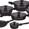 Royal Swiss® Pannenset - 33 Delig - Keramisch - Inductie - Afneembare Handgrepen - Geschikt Voor Oven - Zwart 1 Royal Swiss® Pannenset - 33 Delig - Keramisch - Inductie - Afneembare Handgrepen - Geschikt Voor Oven - Zwart -Kookpot Serie Winkel 1200x450 1