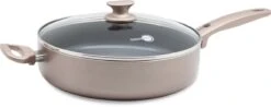 GreenPan Cambridge Hapjespan Met Deksel 28cm - Brons - Inductie - PFAS-vrij -Kookpot Serie Winkel 1200x475