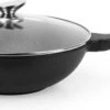Swiss Pro+ Wokpan - Met Glazen Deksel - 28cm - Zwart -Kookpot Serie Winkel 1200x500