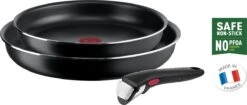 Tefal Ingenio Easy Cook & Clean - Pannenset - 3-delig - Niet Geschikt Voor Inductie 9 Tefal Ingenio Easy Cook & Clean - Pannenset - 3-delig - Niet Geschikt Voor Inductie -Kookpot Serie Winkel 1200x511