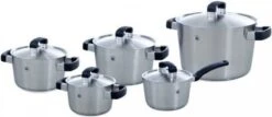BK Conical Cool Glas Pannenset - 5-delig - Glazen Deksels - Geschikt Voor Alle Warmtebronnen -Kookpot Serie Winkel 1200x518