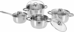Excellent Houseware Pannenset RVS 8 Delig - 9 Excellent Houseware Pannenset RVS 8 Delig - -Kookpot Serie Winkel 1200x531 1