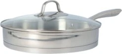 4goodz Dubbelwandige RVS Hapjespan Met Deksel 28 Cm - Zilver -Kookpot Serie Winkel 1200x536