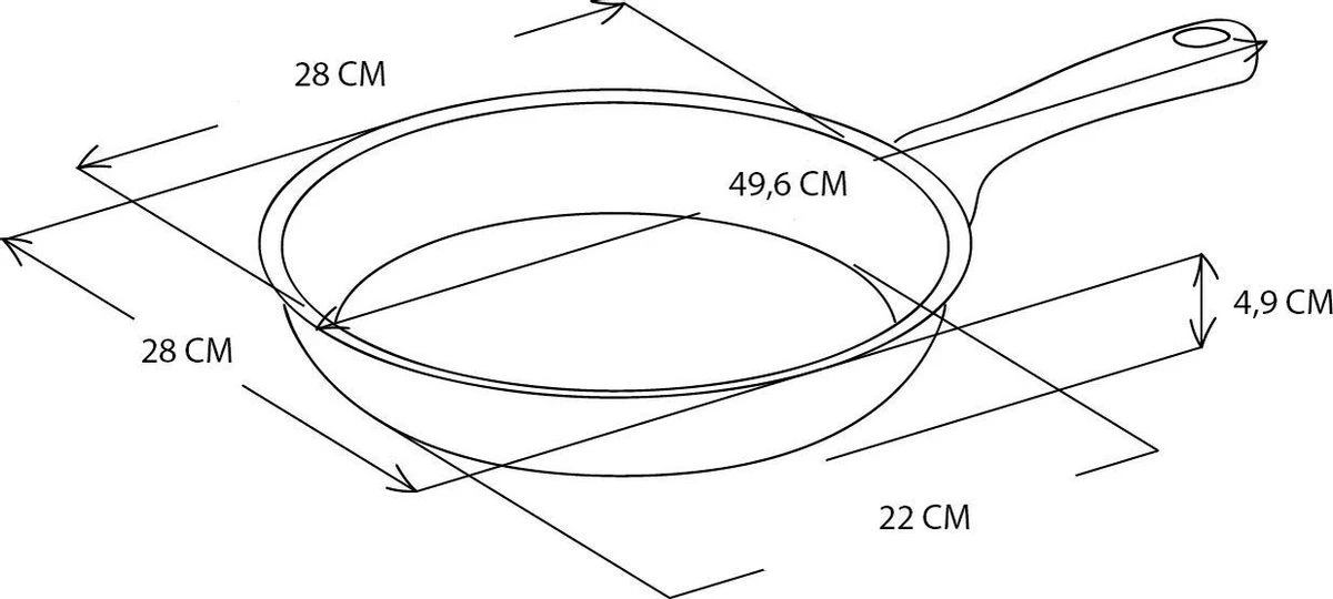 BK Universe Koekenpan Ø 28cm - Inductie - Anti-aanbak - PFAS-vrij 4 BK Universe Koekenpan Ø 28cm - Inductie - Anti-aanbak - PFAS-vrij - Afbeelding 2
