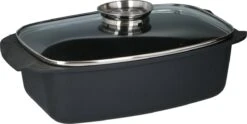 Alpina - Braadslede - Braadpan - Met Glazen Deksel - Aromaknop - 5,5 Liter - Zwart -Kookpot Serie Winkel 1200x604 5