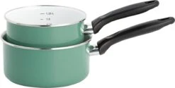 Lite-Body Magnus 2-delige Steelpannenset - Ø16 CM En Ø18 CM- Emaille - Olijf Groen - Inductie 9 Lite-Body Magnus 2-delige Steelpannenset - Ø16 CM En Ø18 CM- Emaille - Olijf Groen - Inductie -Kookpot Serie Winkel 1200x607 3