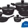 Royal Swiss 21-delige Steengoeden Pannenset Met 10 Afneembare Handvaten, Bestaat Uit 4 Pannen + 2 Steelpannen + 4 Deksels+ 2 Accessoires. Kleur Zwart -Kookpot Serie Winkel 1200x637 7
