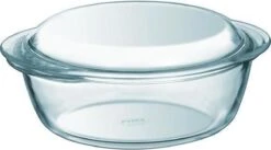Pyrex 3x Ronde Glazen Ovenschalen Met Deksel 1,4/2,1/3 Liter - Ovenschaal/braadslede - Ovenschotel Schalen - Bakvorm -Kookpot Serie Winkel 1200x665 7