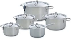 BK Profiline Pannenset - 5 Delig - RVS - Nductie 30 BK Profiline Pannenset - 5 Delig - RVS - Nductie -Kookpot Serie Winkel 1200x667 1