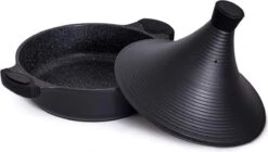 Aluminium Tajine Agadir- Matt Black Geschikt Ook Voor Inductie 16 Aluminium Tajine Agadir- Matt Black Geschikt Ook Voor Inductie -Kookpot Serie Winkel 1200x679 2