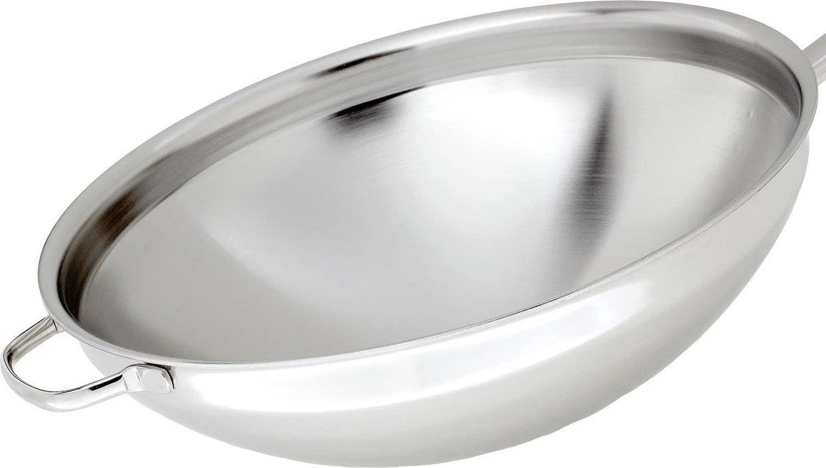 Demeyere Apollo 7 - Wok - 30 Cm - Met Glazen Deksel 5 Demeyere Apollo 7 - Wok - 30 Cm - Met Glazen Deksel - Afbeelding 3