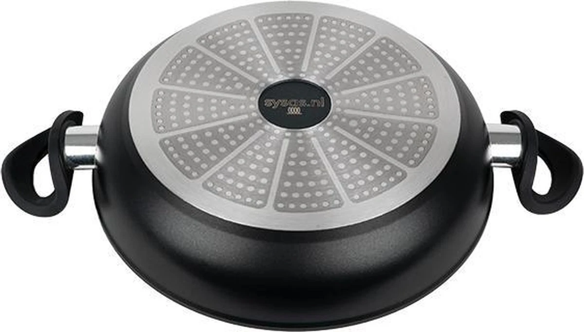 Sysas - Braadpan Met Deksel - Ø 28cm 12 Sysas - Braadpan Met Deksel - Ø 28cm - Afbeelding 10