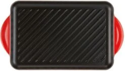 Le Creuset - Gietijzeren Grillplaat - 32x22cm - Kersenrood 14 Le Creuset - Gietijzeren Grillplaat - 32x22cm - Kersenrood -Kookpot Serie Winkel 1200x685 2