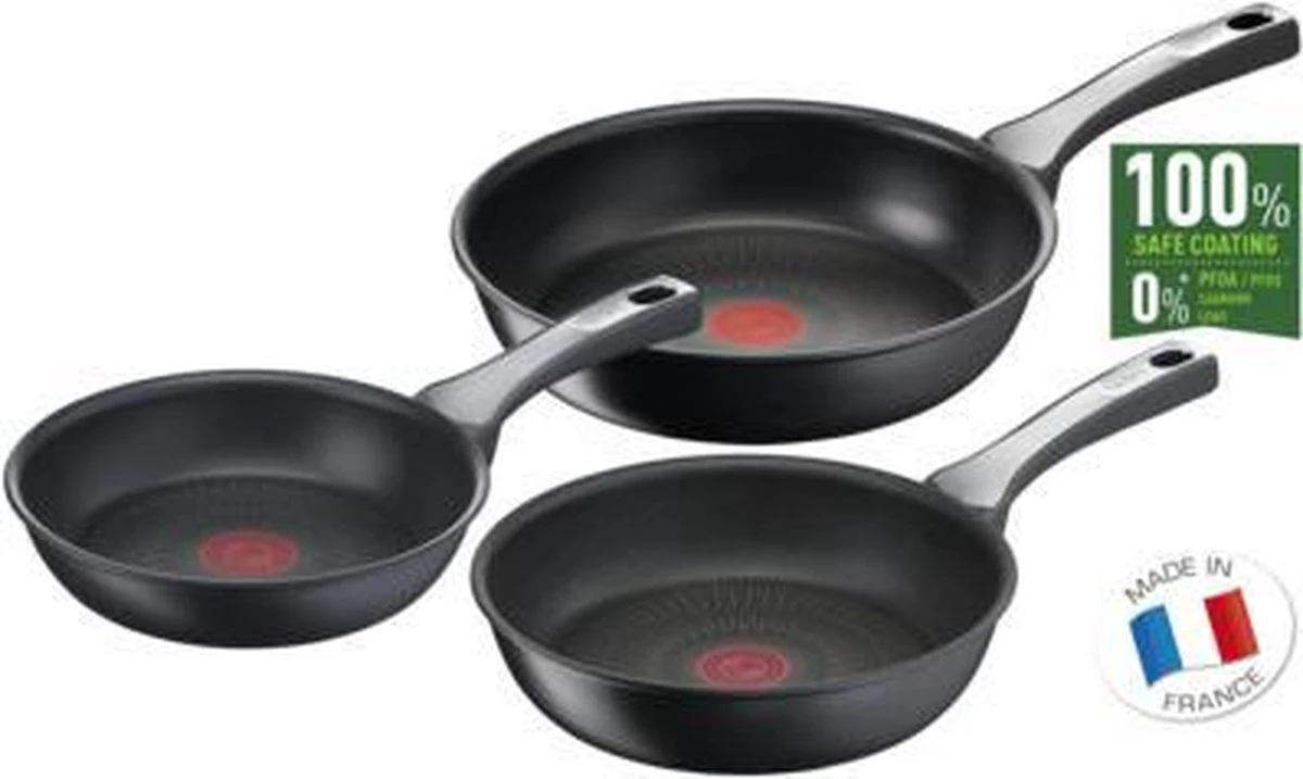 Tefal Unlimited - Pannenset - Koekenpannen Ø24/28 Cm - Wokpan Ø28 Cm 13 Tefal Unlimited - Pannenset - Koekenpannen Ø24/28 Cm - Wokpan Ø28 Cm - Afbeelding 11