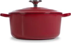 BK Bourgogne Braadpan Ø 20 Cm - Rood - Gietijzer - Inductie 28 BK Bourgogne Braadpan Ø 20 Cm - Rood - Gietijzer - Inductie -Kookpot Serie Winkel 1200x722 7