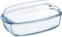Pyrex - Essentials Schaal Rechthoek Met Deksel 6,5 Liter - Transparant -Kookpot Serie Winkel 1200x723 6