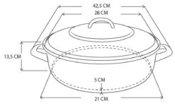 Sola Braadpan Fair Cooking - Ø 28 Cm - Zwart/wit - Aluminium - Antiaanbaklaag -Kookpot Serie Winkel 1200x727 4
