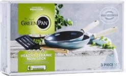 GreenPan Mayflower Koekenpannenset Ø 20cm + Ø 24cm + 1 Accessoire - Lichtblauw - Inductie - PFAS-vrij 32 GreenPan Mayflower Koekenpannenset Ø 20cm + Ø 24cm + 1 Accessoire - Lichtblauw - Inductie - PFAS-vrij -Kookpot Serie Winkel 1200x730 5