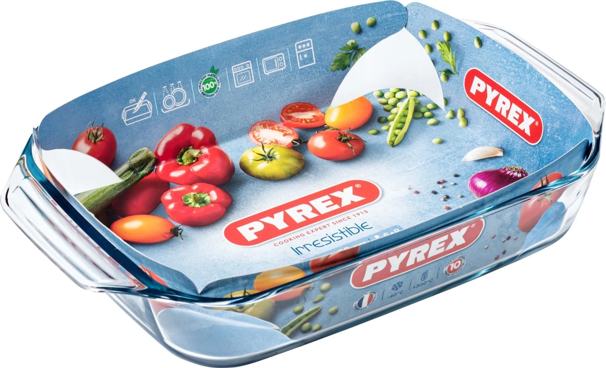 Pyrex Optimum Ovenschaal 3,8 L - 39 X 28 X 7 Cm 14 Pyrex Optimum Ovenschaal 3,8 L - 39 X 28 X 7 Cm - Afbeelding 12