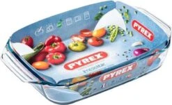 Pyrex Ovenschaal Rechthoek - Met Grepen - Borosilicaatglas - 1,4 Liter - Transparant -Kookpot Serie Winkel 1200x733 4