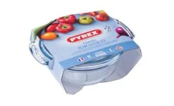 Pyrex Classic Ovenschaal Rond - Inclusief Deksel - Borosilicaatglas - 1,4 Liter - Transparant -Kookpot Serie Winkel 1200x734 1