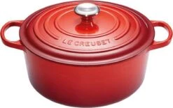 Le Creuset Signature Braadpan - 4,2 L - 24 Cm - Kersenrood 25 Le Creuset Signature Braadpan - 4,2 L - 24 Cm - Kersenrood -Kookpot Serie Winkel 1200x753 9