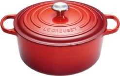 Le Creuset Braadpan Signature Kersenrood - ø 28 Cm / 6.7 Liter -Kookpot Serie Winkel 1200x756 4