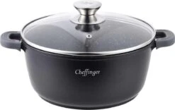 Cheffinger Cooking | Braadpan Met Deksel | 24cm | Alle Warmtebronnen | DC24 10 Cheffinger Cooking | Braadpan Met Deksel | 24cm | Alle Warmtebronnen | DC24 -Kookpot Serie Winkel 1200x757 10