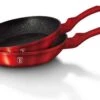 Berlinger Haus 1612 - Set Van 2 Granietpannen - Koekenpan - Rood Metallic - Burgundy Line - 22 En 26 Cm -Kookpot Serie Winkel 1200x759 1