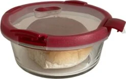 Curver Ovenschaal Klein - 1 Persoon - Ovenschaal Rond - Ovenschaal Met Deksel - Borosilicaat Glas - Breukvast -Kookpot Serie Winkel 1200x759 4