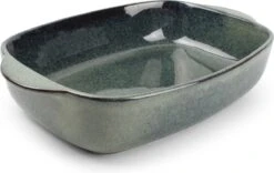 Ovenschaal 39/33x25,5xH8,5cm Groen/blauw Meridian 9 Ovenschaal 39/33x25,5xH8,5cm Groen/blauw Meridian -Kookpot Serie Winkel 1200x759 5