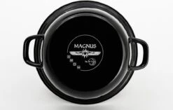 Lite-Body - Emaille - Magnus Braadpan 28cm/3,5l Met Deksel - Inductie - Zwart 7 Lite-Body - Emaille - Magnus Braadpan 28cm/3,5l Met Deksel - Inductie - Zwart -Kookpot Serie Winkel 1200x763 10