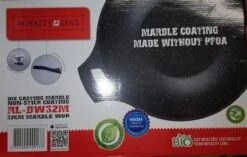 Royalty Line Marble Coating Wok - Met Glazen Deksel - Zwart - 30 Cm -Kookpot Serie Winkel 1200x763 8