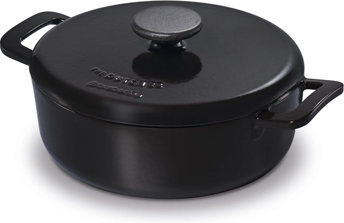 Brabantia The Dutch Braadpan - Matt Black - 28 Cm - Gietijzer 3 Brabantia The Dutch Braadpan - Matt Black - 28 Cm - Gietijzer