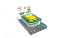 Joseph Joseph Nest Ovenschalen - Incl. Deksels - Glas - 4 Stuks -Kookpot Serie Winkel 1200x778 7