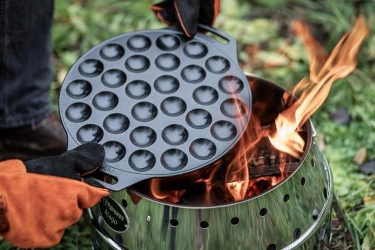 Petromax - Gietijzeren Poffertjes Pan 10 Petromax - Gietijzeren Poffertjes Pan - Afbeelding 8