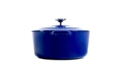 BK Bourgogne Braadpan Ø 24 Cm - Blauw - Gietijzer - Inductie -Kookpot Serie Winkel 1200x799 140