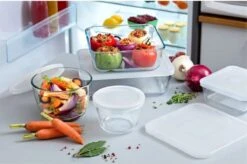 Pyrex - Cook & Freeze Schaal Met Deksel Set Van 4 Stuks - Transparant/Wit -Kookpot Serie Winkel 1200x799 151