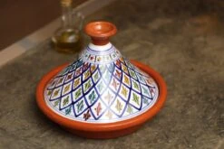 CRAFLAIR ~ Tajine ~ Ø 30 Cm ~ Geschikt Voor Inductie - Adapter ~ Handgemaakt ~ Geglazuurd Keramiek -Kookpot Serie Winkel 1200x800 153